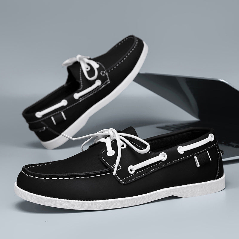 Casual Summer Men's Belted British Style Versatile Loafer Breathable Leisure Work Commuting Lazy Shoes - V.I.P Digital Presence