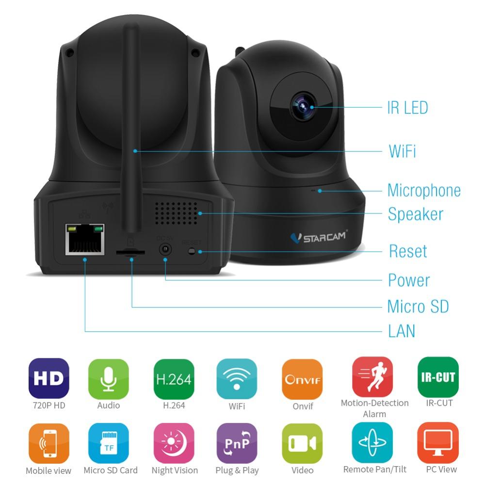 VStarcam C29S 1080P Full HD Wireless IP Camera CCTV WiFi Home Surveillance Security Camera System with iOS - V.I.P Digital Presence