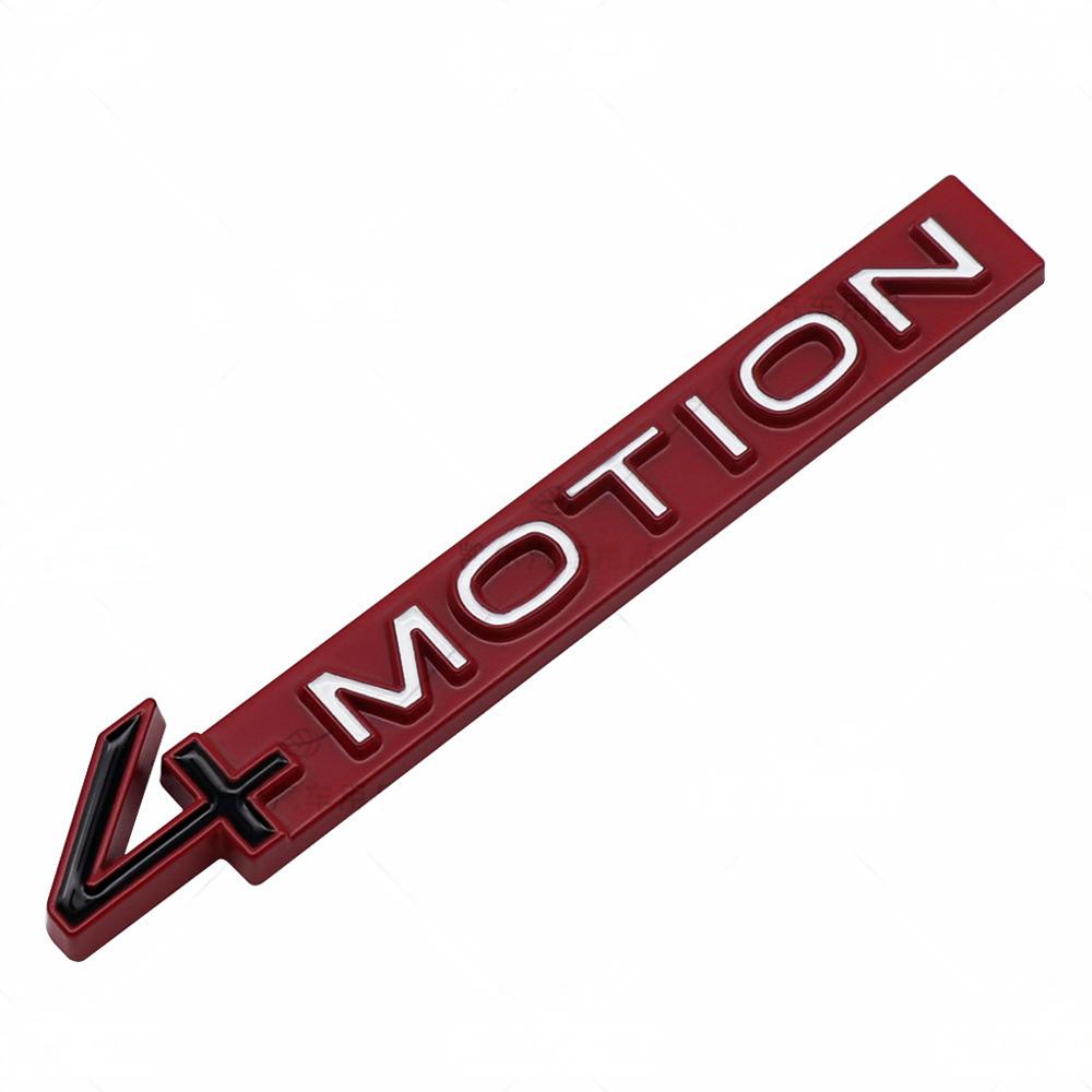Applicable to Volkswagen Tanyue x 4WD 4MOTION car logo new tail logo 3D three-dimensional letter logo car modification label - V.I.P Digital Presence