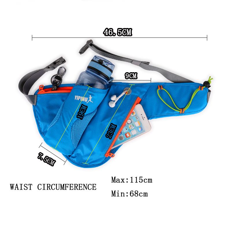 Yipinu Waterproof Running Hydration Outdoor Shoulder Sport Water Hip Phone Belt Racing Gym Waist Bag - V.I.P Digital Presence