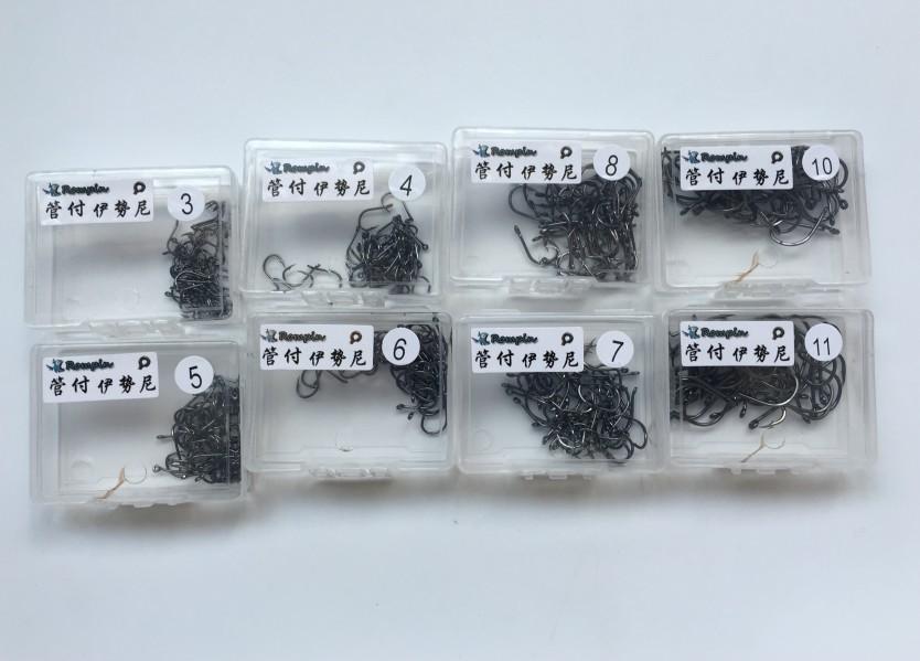 Rompin 50Pcs/box Size #2-15 High Carbon Steel Circle Owner Fishing Hooks - V.I.P Digital Presence