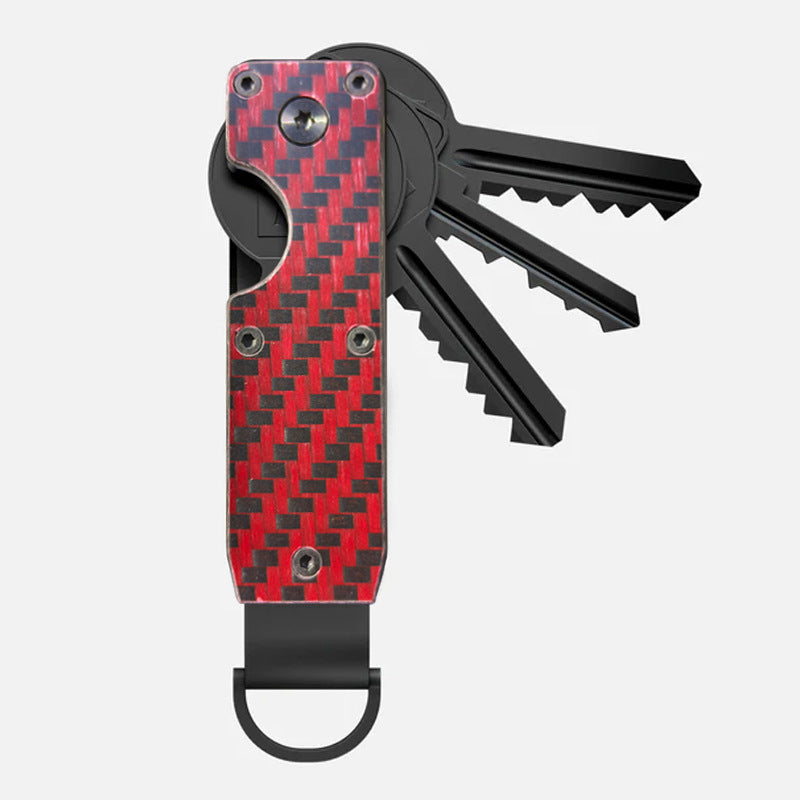 Keychain metal keychain aluminum alloy key storage keyclip - V.I.P Digital Presence