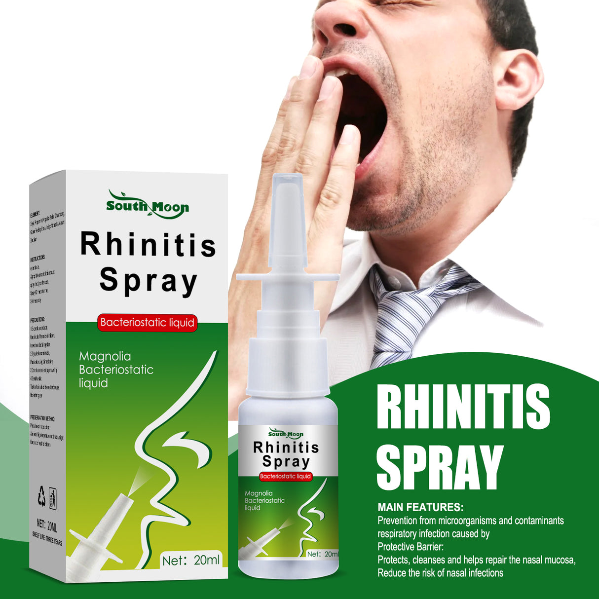 Nasal Litong Spray Gentle Nasal Cleansing To Relieve Nasal Discomfort Body Care Spray - V.I.P Digital Presence