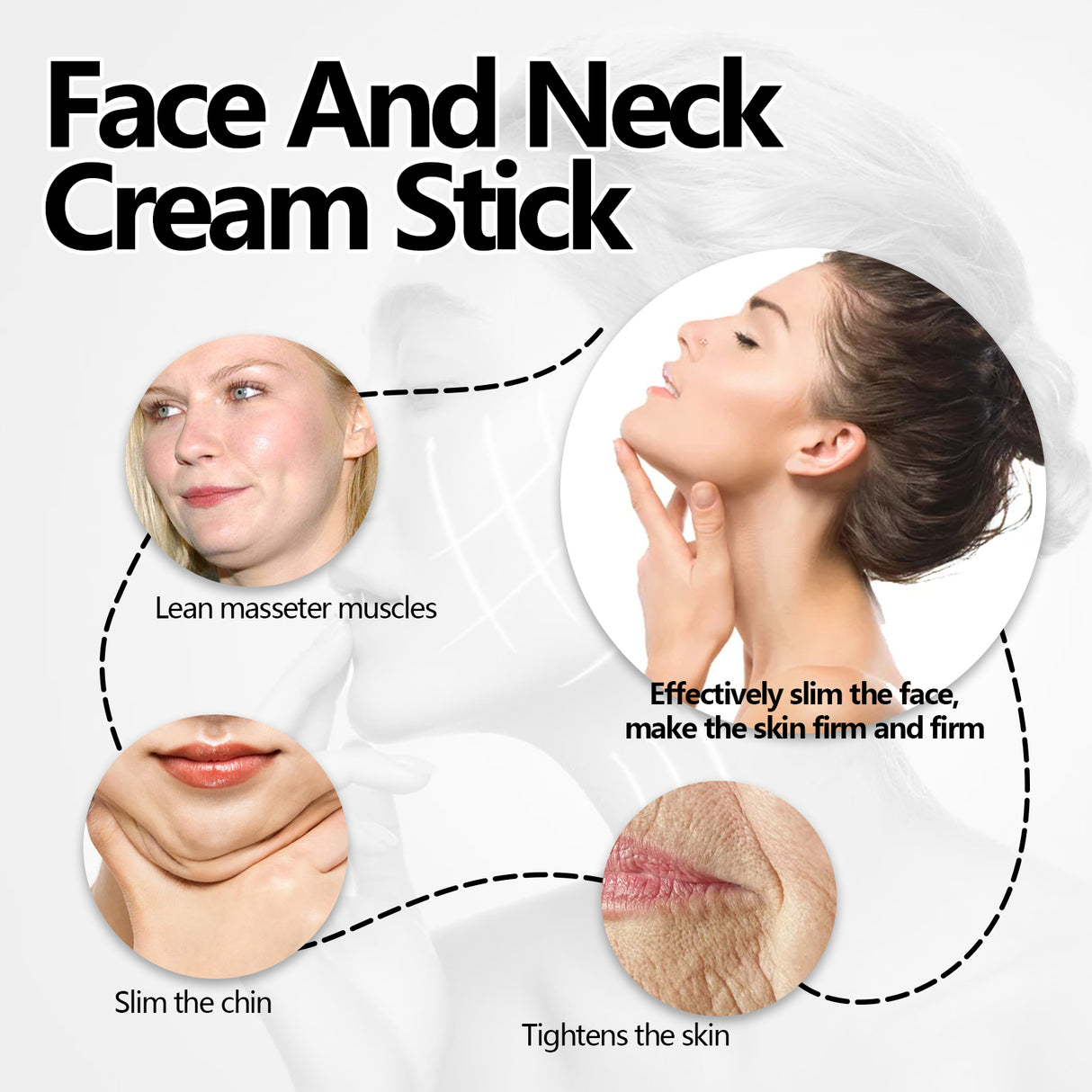 Face And Stick Neck Cream, Lift Firming And Reduce Neck Lines Facial Neck Care Moisturizing Beauty Cream - V.I.P Digital Presence