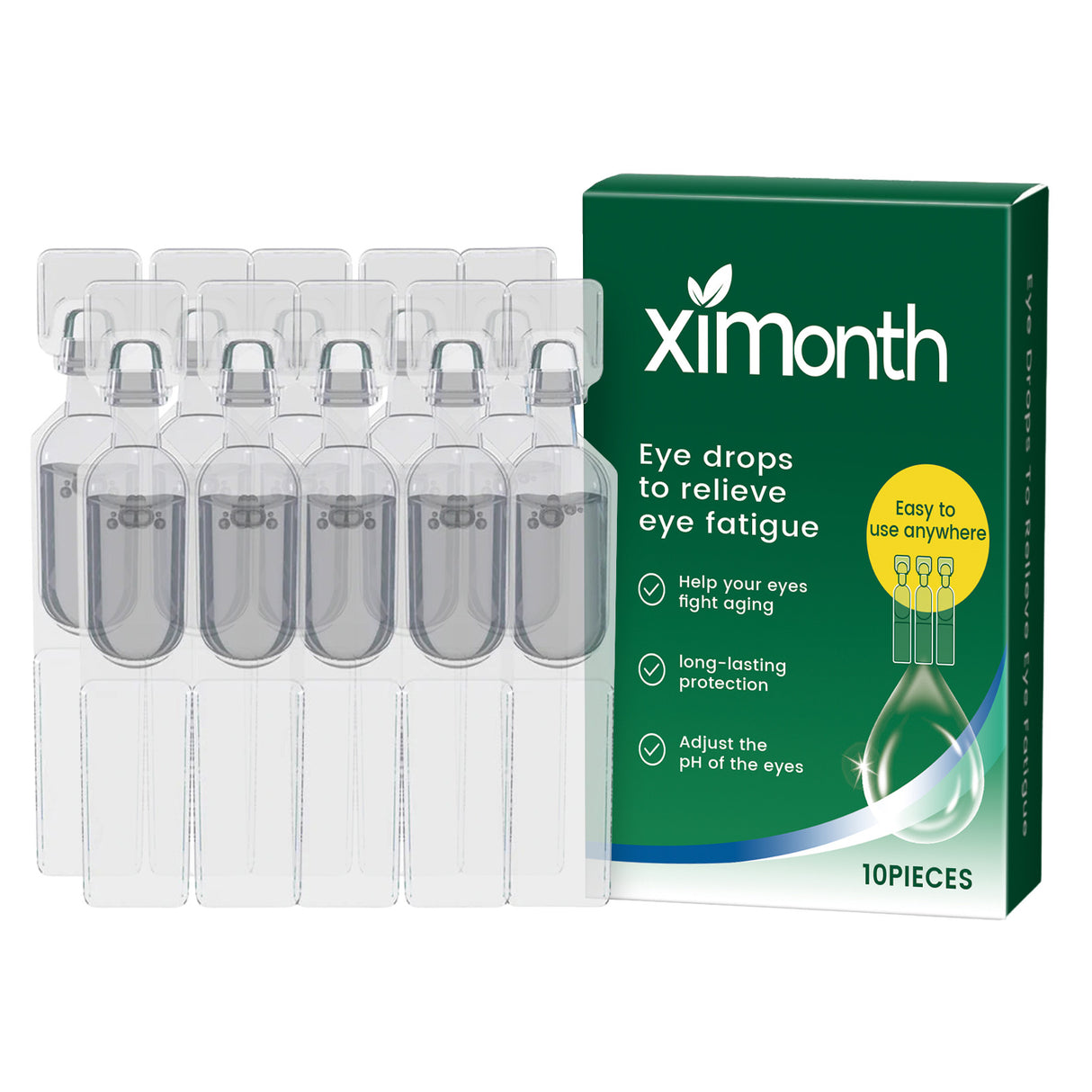 Eye Care Solution Relieves Dryness, Soothes Moisture And Keeps Your Eyes Comfortable Portable Eye Care Drops - V.I.P Digital Presence