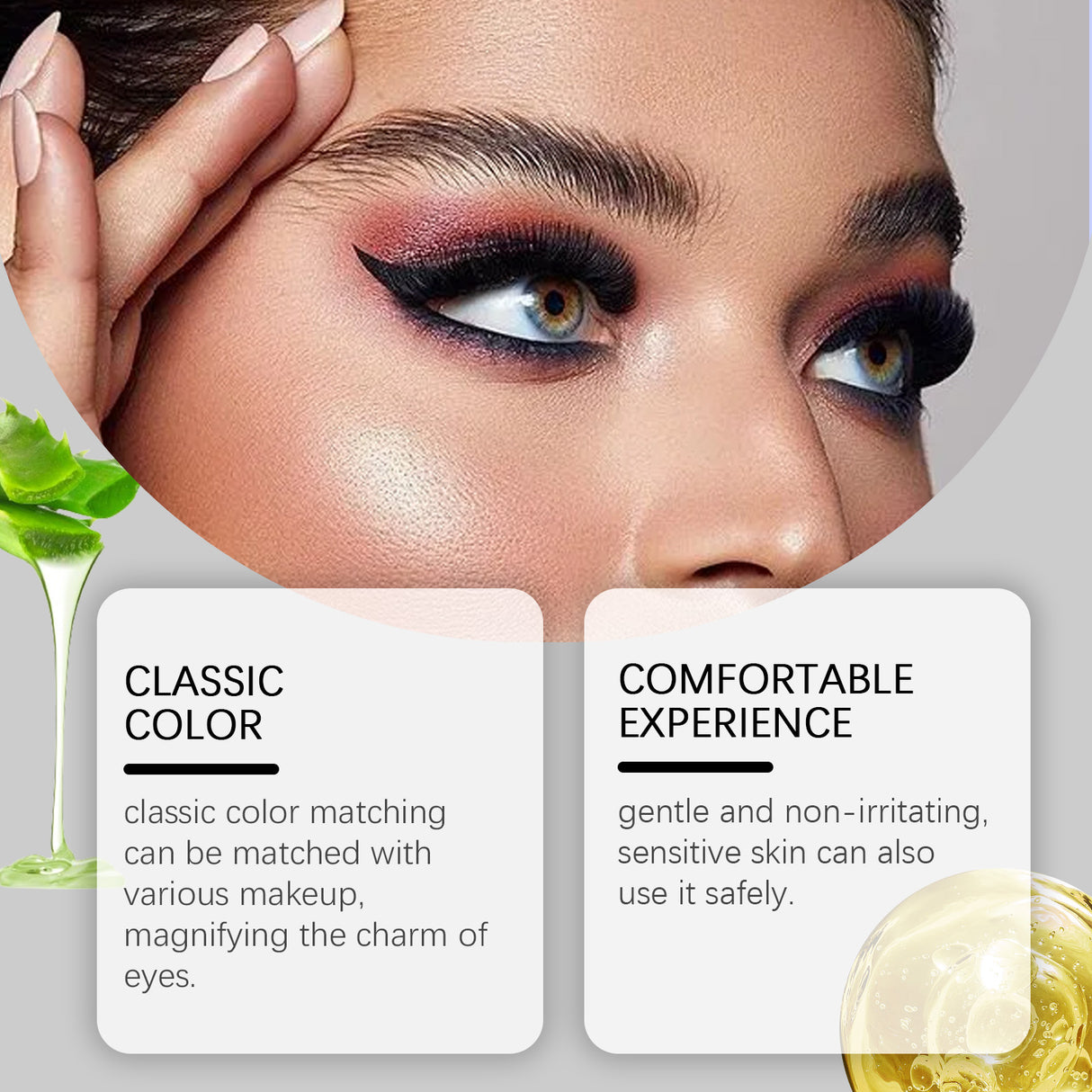 Color Eyeliner Daily Lasting Non-Fading Glue Eyeliner Smooth Smooth Eye Makeup Natural Color - V.I.P Digital Presence