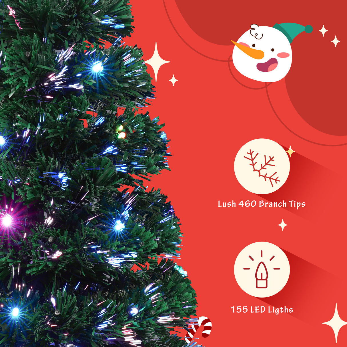 4-piece Christmas artificial tree set, Christmas wreath, wreath and 2 colored light entrance trees, PVC holiday celebration set - V.I.P Digital Presence