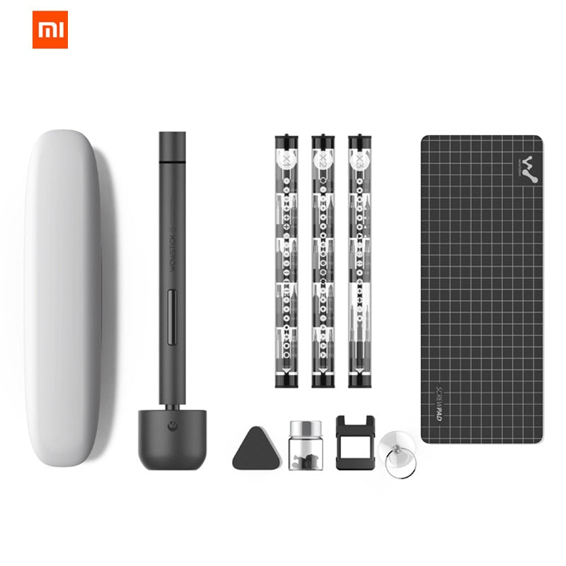Original XIAO mi mi jia Wowstick 1F + 64 In 1 Elektrische Schraube mi fahrer Cordless Lithium-ionen Ladung LED Power Schraube mi jia fahrer kit - V.I.P Digital Presence