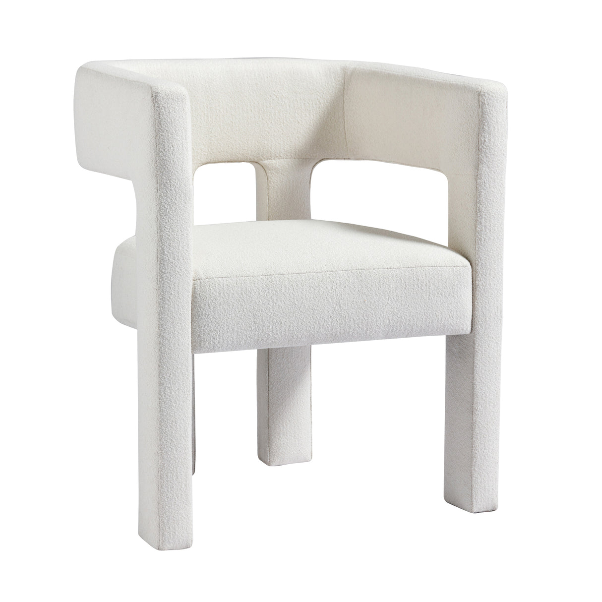 Contemporary Designed Fabric Upholstered Accent Chair Dining Chair for Living Room, Bedroom, Dining Room, Beige - V.I.P Digital Presence