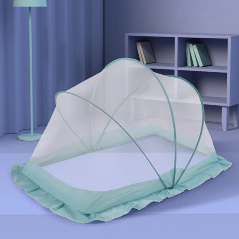 Crib Mosquito Net Encrypted Children Yurt Free Installation Portable Foldable Cribs Tent Cradle Bed Sleeping Pad москитная сетка - V.I.P Digital Presence