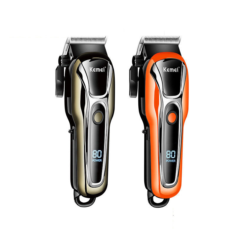 KM-1990PG Hair Clipper Electric Shaving Head High Power LCD Digital Display Electric Pushing Hair Salon Special - V.I.P Digital Presence