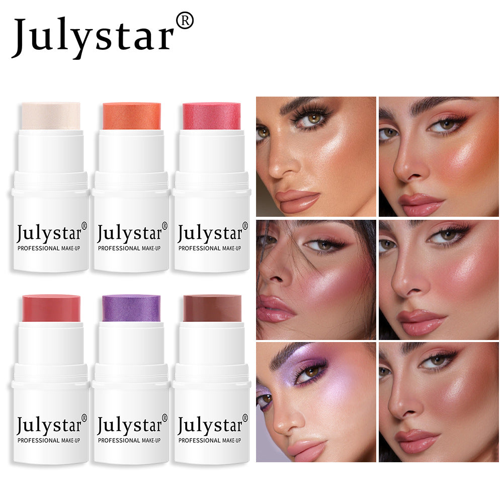 Highlighting Blusher Blush Powder Blusher Matte Blush Stick Single Color Blush - V.I.P Digital Presence