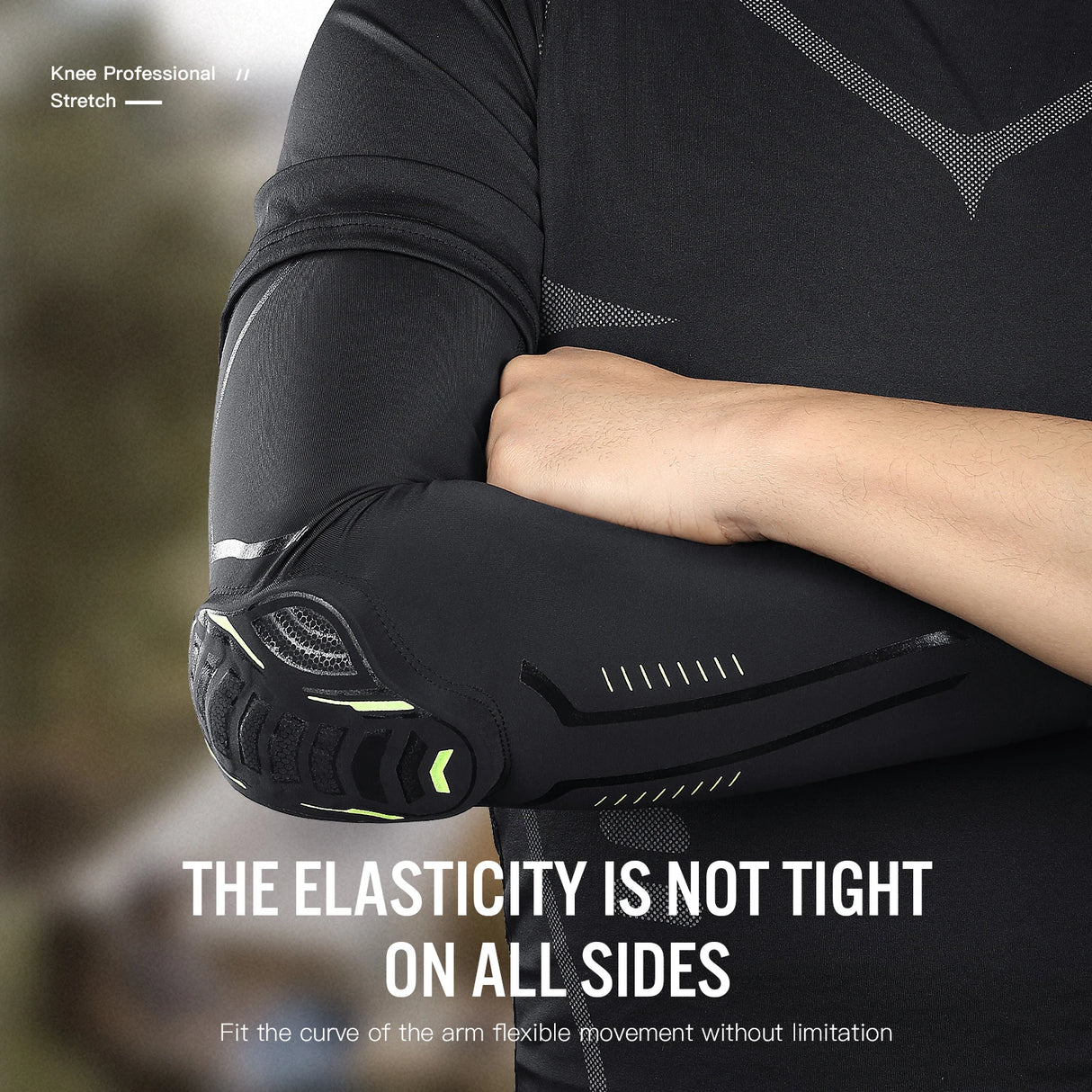 Honeycomb joint anti-collision basketball sports arm protection cycling outdoor running elbow protection - V.I.P Digital Presence