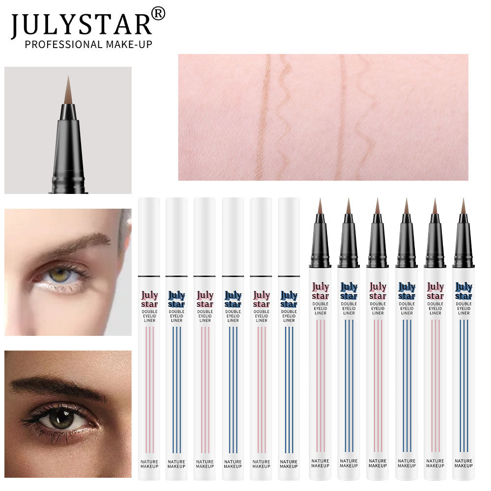 Liquid Sleeper Pen Waterproof Quick Dry Brown Non-Smudge Eyeliner Liquid Pen Eye Makeup Long Lasting Eyeliner - V.I.P Digital Presence