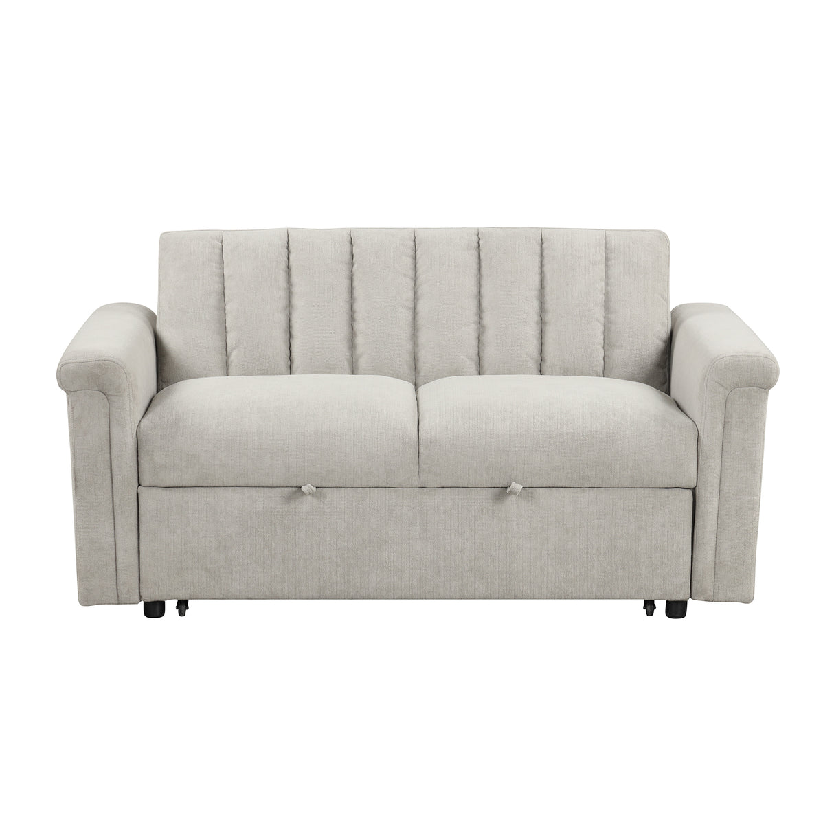 U_STYLE Convertible Soft Cushion Sofa Pull Bed ,for Two People to Sit On - V.I.P Digital Presence