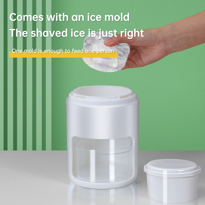 Shaved Ice Household Small Manual Ice Breaker Hand Ice Making Sand Hail Ice Breaking Magic Tool Making Continuous Sand Ice - V.I.P Digital Presence