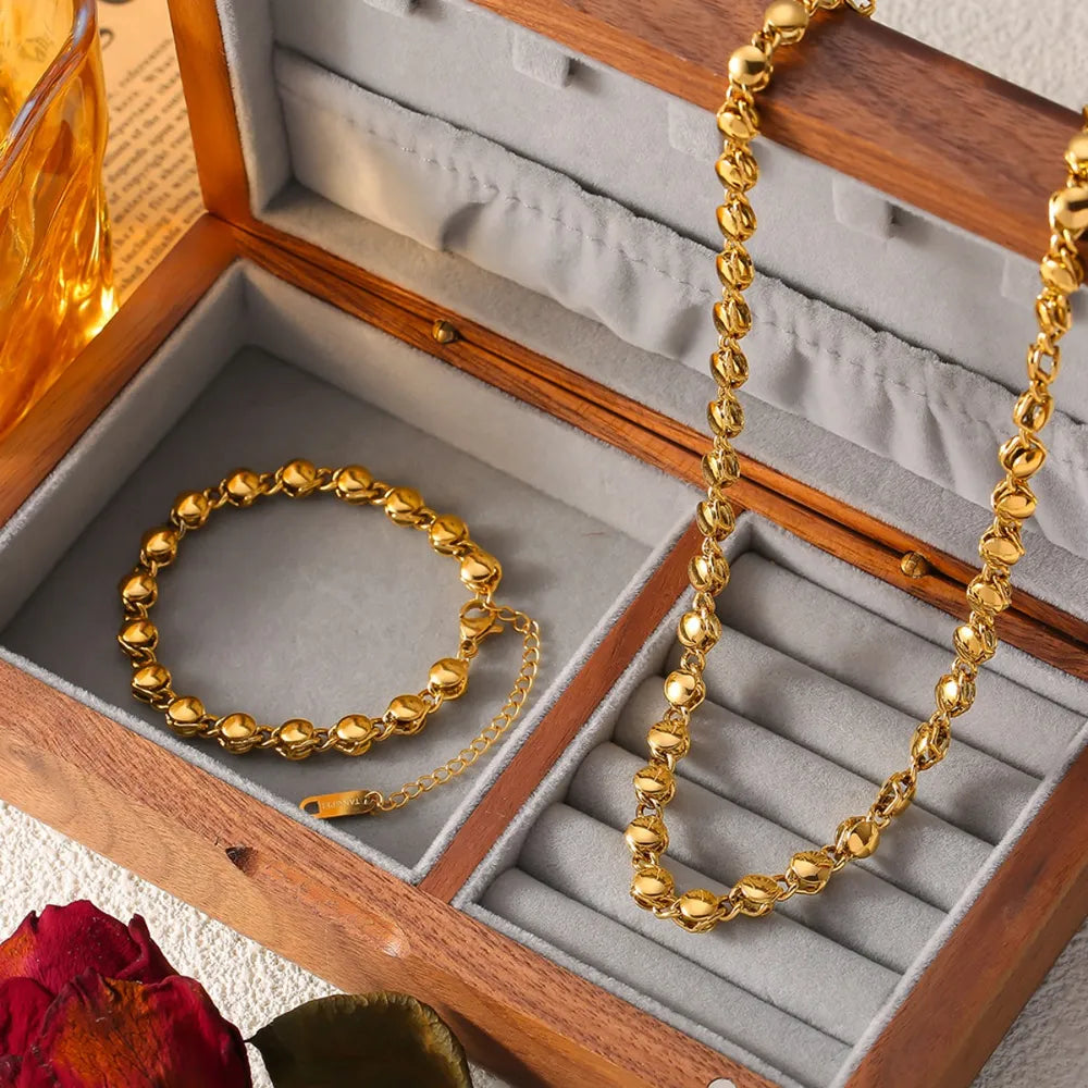 18K Gold-Plated Copper Necklace - V.I.P Digital Presence