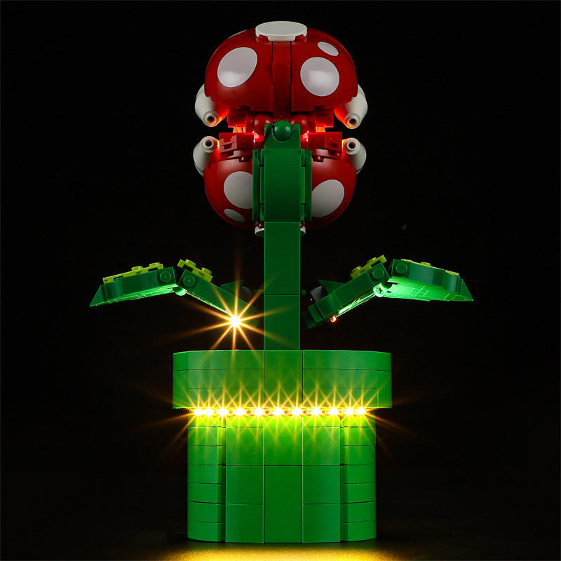 is compatible with LEGO Creative Series 71426 Swallowing Flower Building Blocks LED Lighting Fixtures - V.I.P Digital Presence