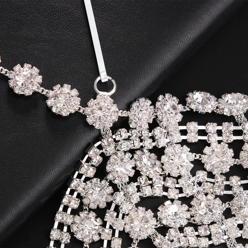 Changliu Su Hair Chain European and American Bohemian Water Diamond Forehead Chain Full of Diamond Headwear Hair chai - V.I.P Digital Presence