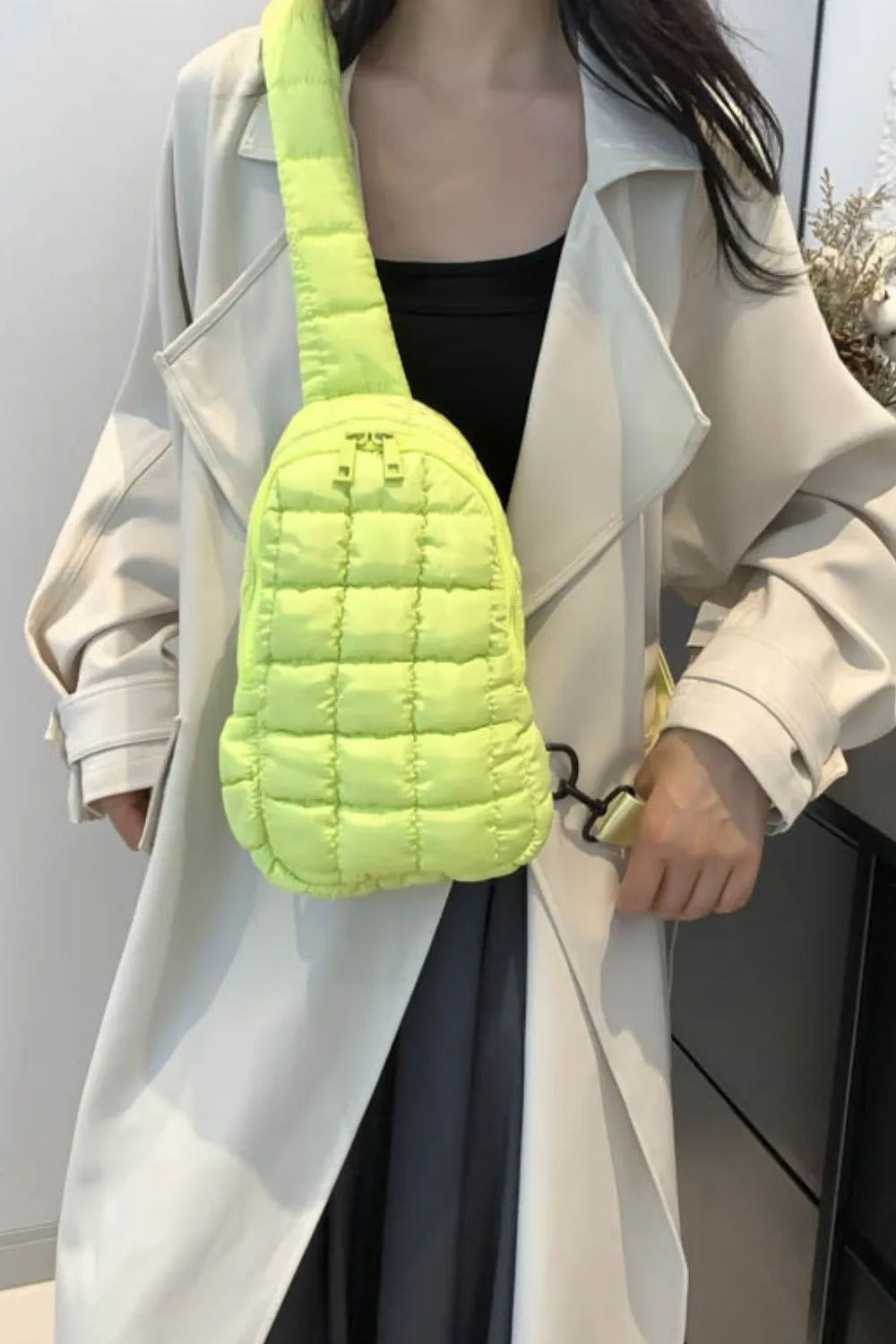 Quilted Nylon Crossbody Bag - V.I.P Digital Presence