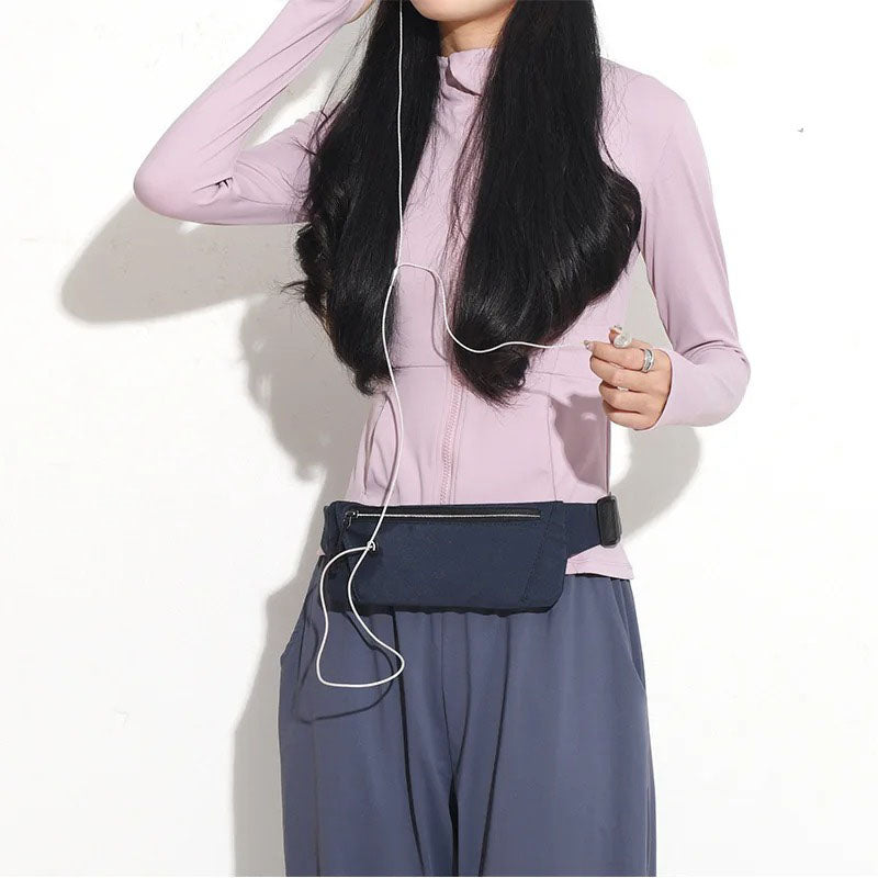 Outdoor mobile phone sports waist bag fitness men's and women's running waist bag waterproof storage close fitting sports cycling invisible manufacturer - V.I.P Digital Presence