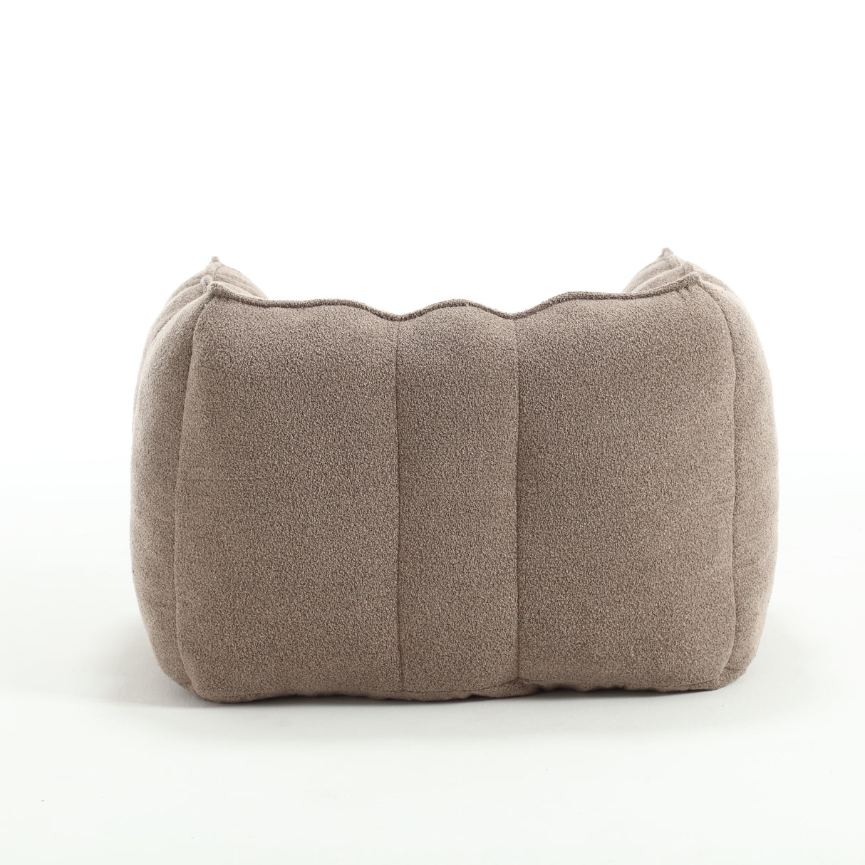 Soft Bean Bag Chair with High Resilient Foam(Chips)for living room and bedroom,Comfortable Square Lazy Sofa with Footstool - V.I.P Digital Presence