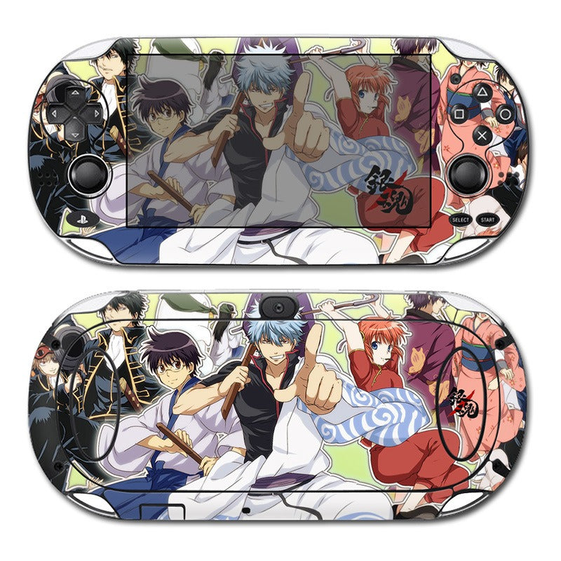Pegatina PSV1000 de anime para PS Vita1000, pegatina de máquina a color de dibujos animados, película protectora mate para el cuerpo