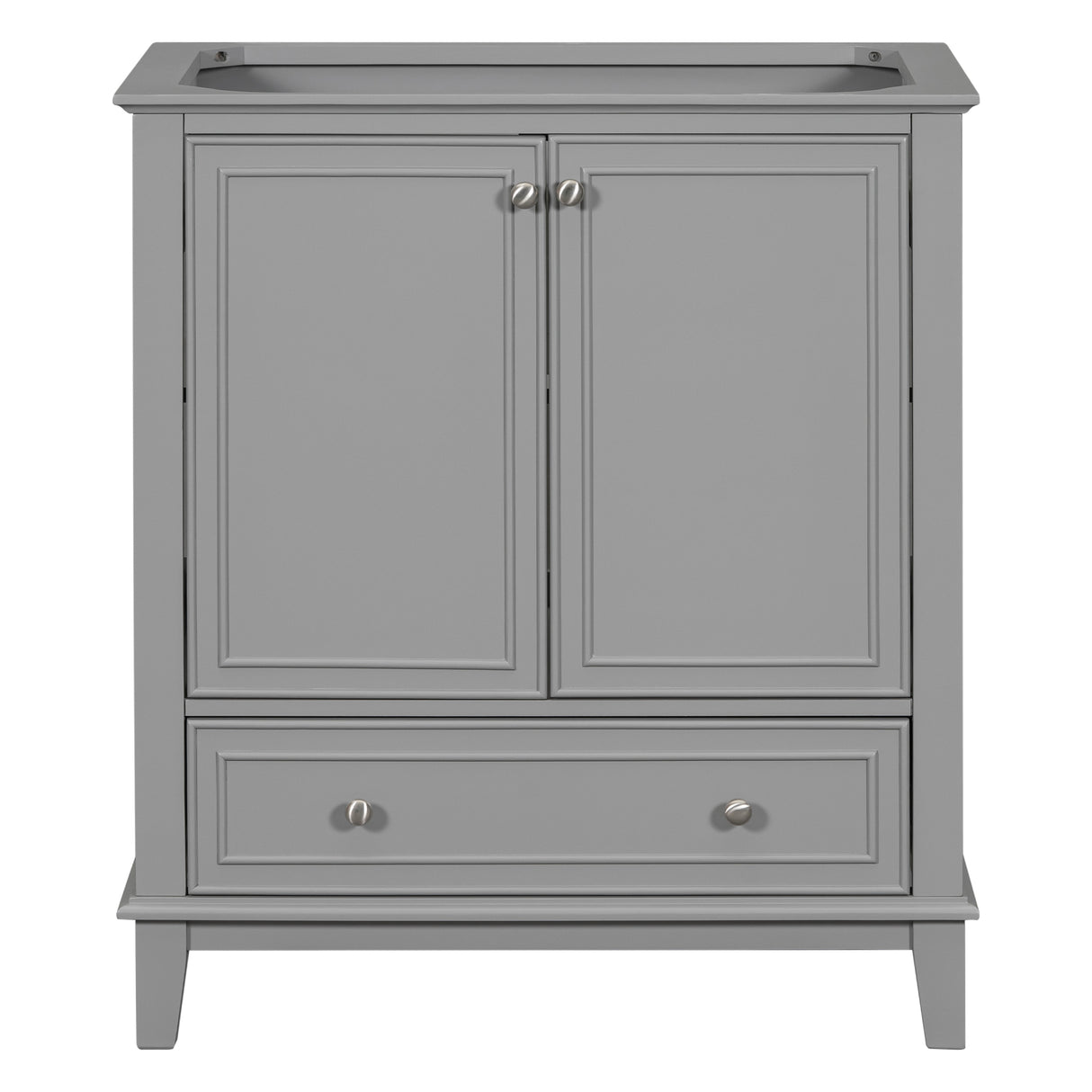30 inch bathroom vanity no sink base only gray - V.I.P Digital Presence