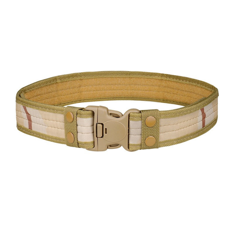 5.0 Oxford Cloth Tactical Belt Velcro Wrapped Outdoor Canvas Belt - V.I.P Digital Presence