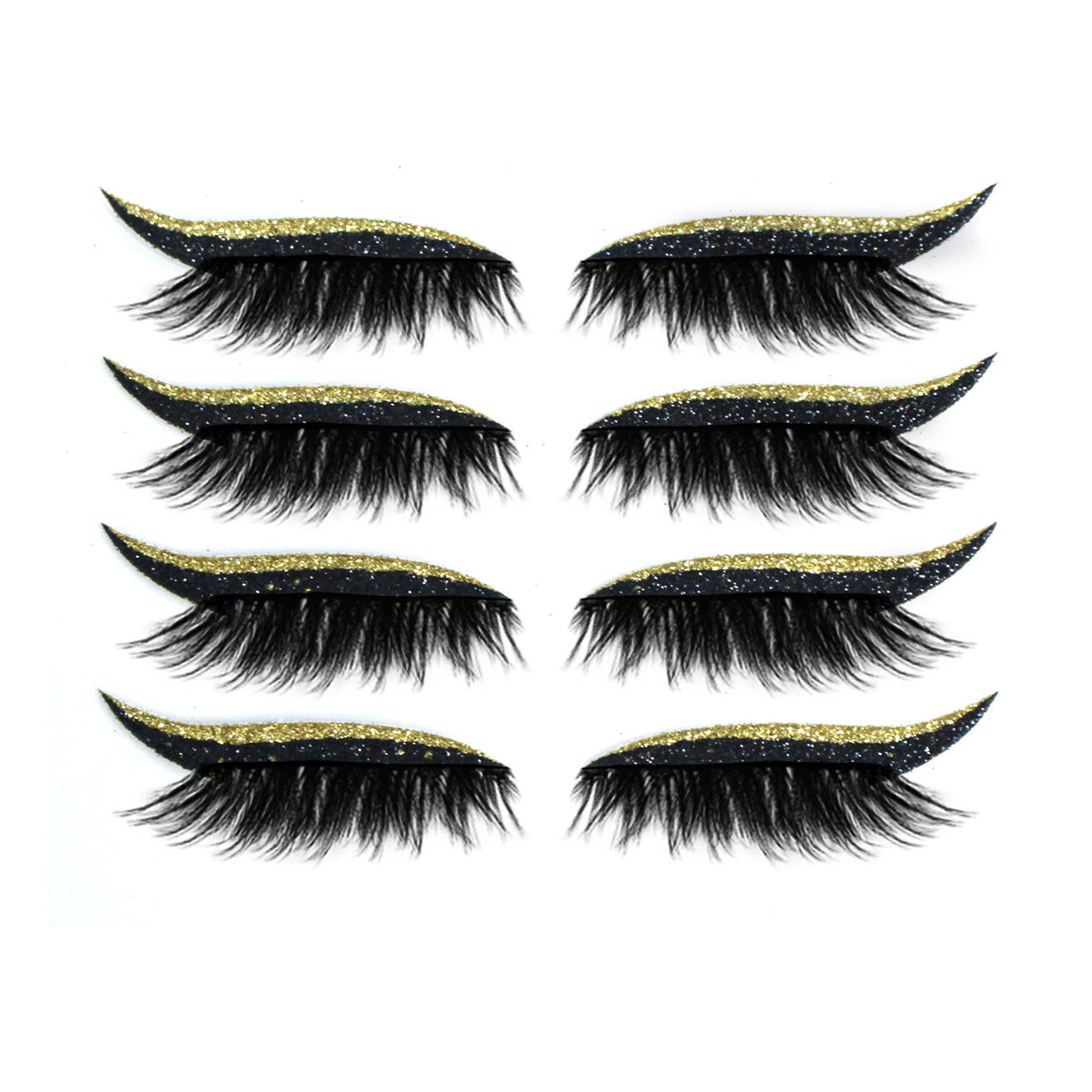 New Glitter Self-Adhesive Eyeliner Eyeshadow Sticker Double Eyelid False Eyelashes Waterproof Party Eye Makeup Sticker - V.I.P Digital Presence