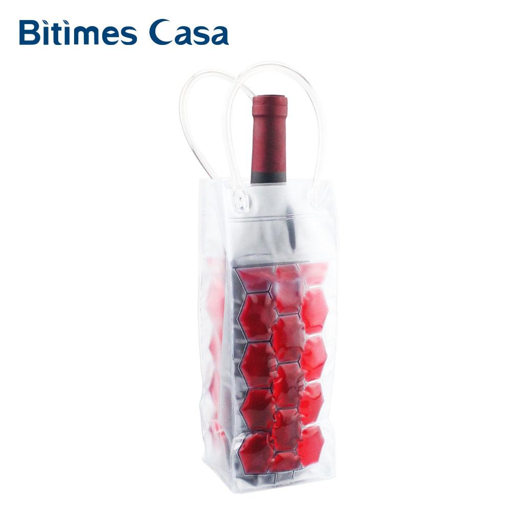 Rapid Ice Wine Cooler PVC Beer Bag Outdoors Ice Gel Picnic CoolSacks Wine Cooler Chillers Frozen Bottle - V.I.P Digital Presence
