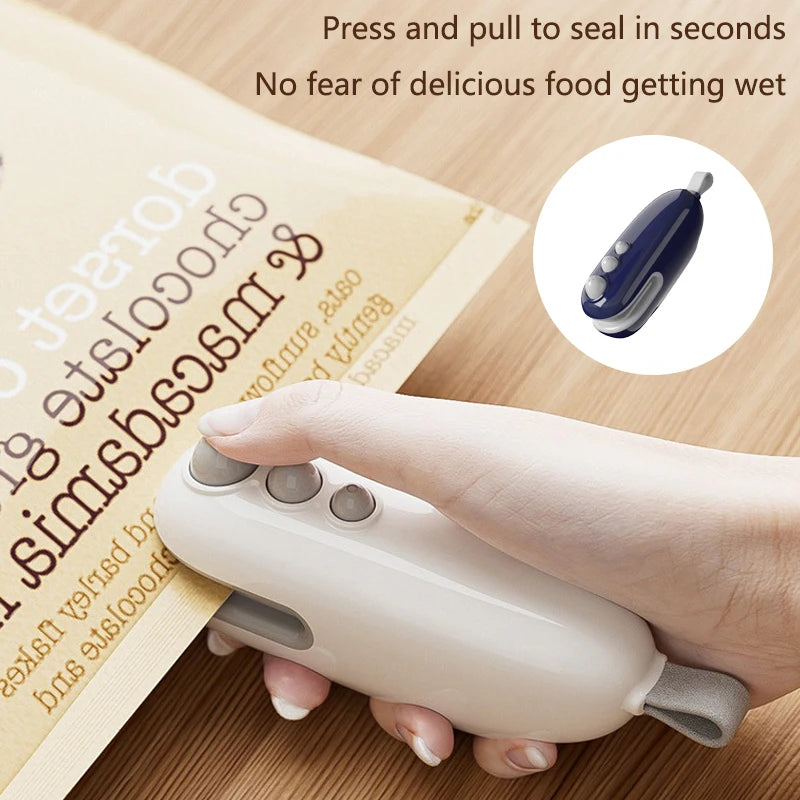 Small Monster Sealing Machine Snack Sealing Machine Mini Sealing Machine Hand Pressure Plastic Sealing Machine - V.I.P Digital Presence