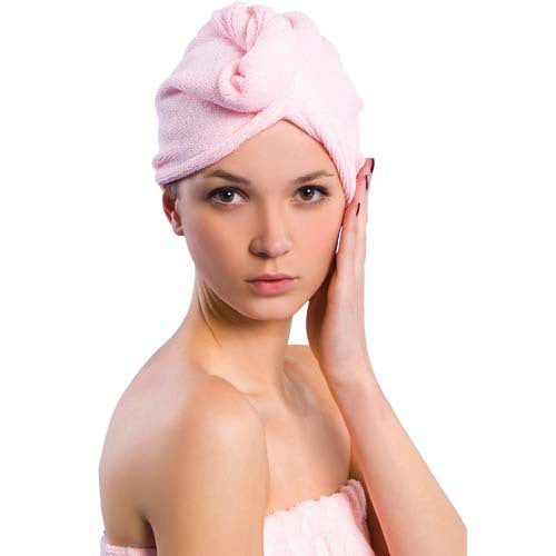 Style Solid Color Water-Absorbing Hair Drying Cap Thickened Hair Towel Dry Bath Hat - V.I.P Digital Presence