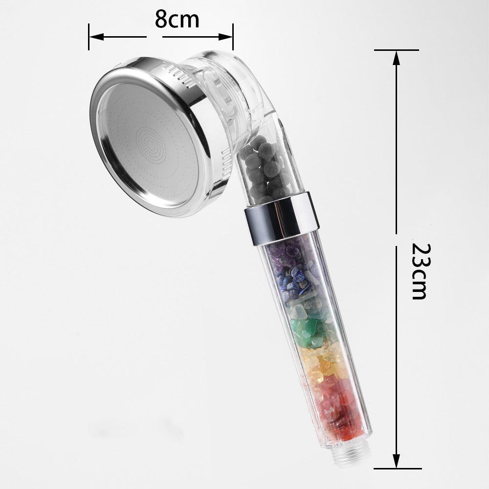 Seven-Color Crystal Gravel Shower - V.I.P Digital Presence