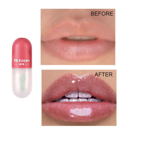 Fit Colors Mini Capsule Lip Gloss Moisturizing Moisturizing Transparent Color Changing Projectile Lip Gloss Oil - V.I.P Digital Presence