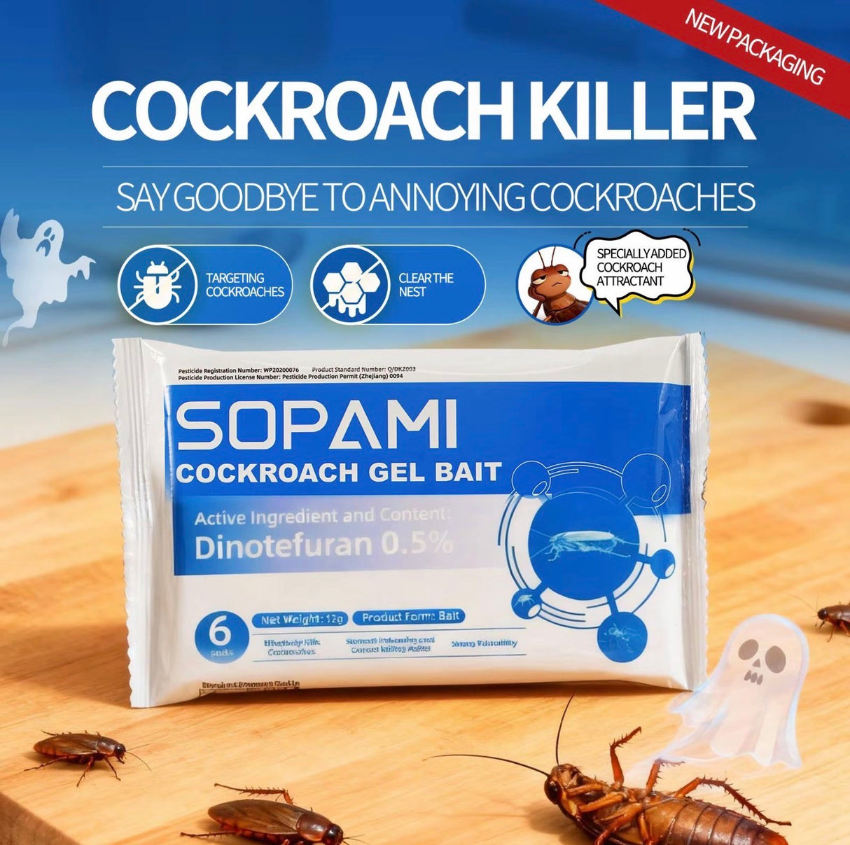 RoachGuard Indoor Roach Bait