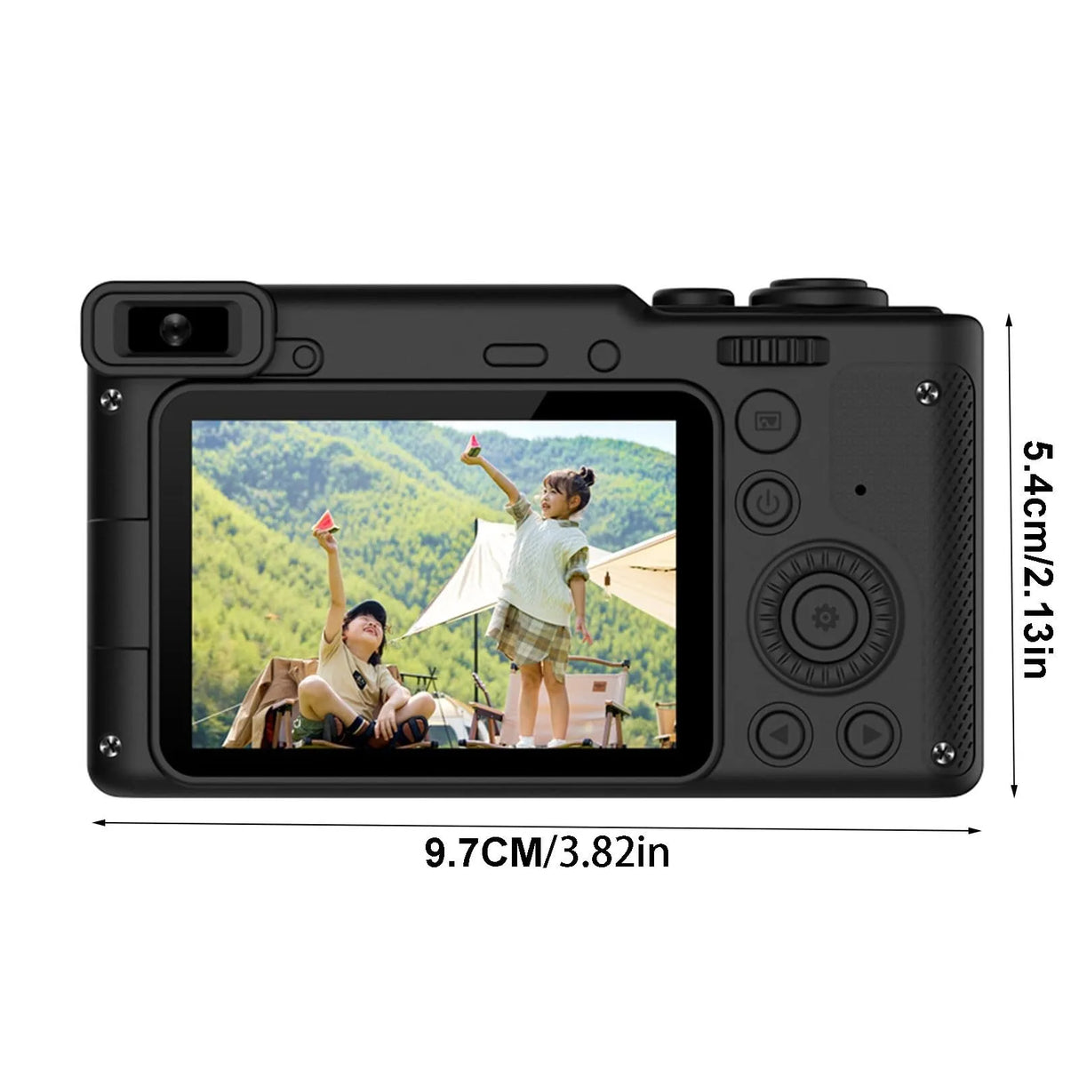 1080p Digital Cameras 40MP Front And Rear Camera 8X Digital Zoom Children Gift Recording Videos Student Camera With Bracket - V.I.P Digital Presence