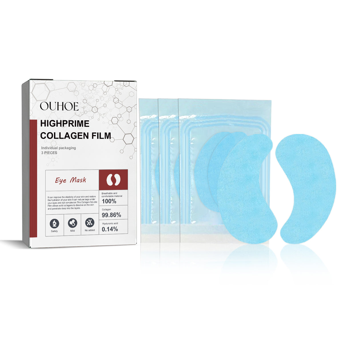 Hydrolyzed Collagen Eye Mask Firming, Lightening And Repairing Eye Lines And Dark Circles - V.I.P Digital Presence