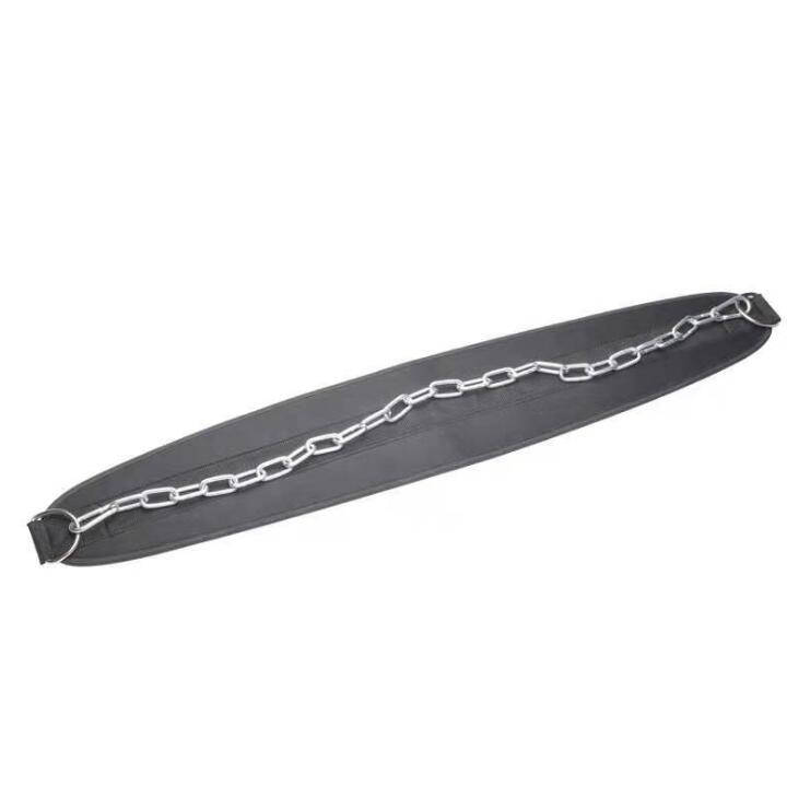 Thick Neoprene Weight Lifting Belt with Chain Dipping Belt for Pull Up Chin Up Kettlebell Barbell Fitness Bodybuilding Gym Belt - V.I.P Digital Presence