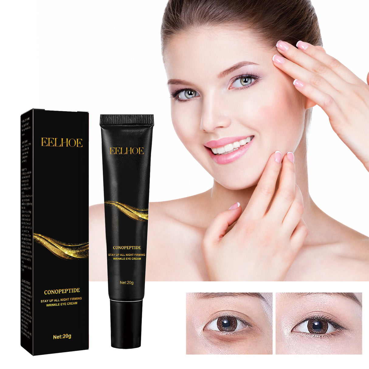 Eye Firming Cream, Relieves Bags, Black Eyes, Firms, Moisturizes, Repairs Skin Eyes Cream - V.I.P Digital Presence
