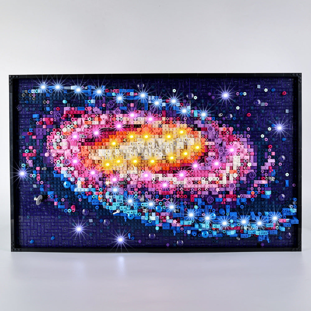 Suitable for LEGO Art series 31212 Galaxy LED building block toys remote control lighting fixtures and light groups - V.I.P Digital Presence
