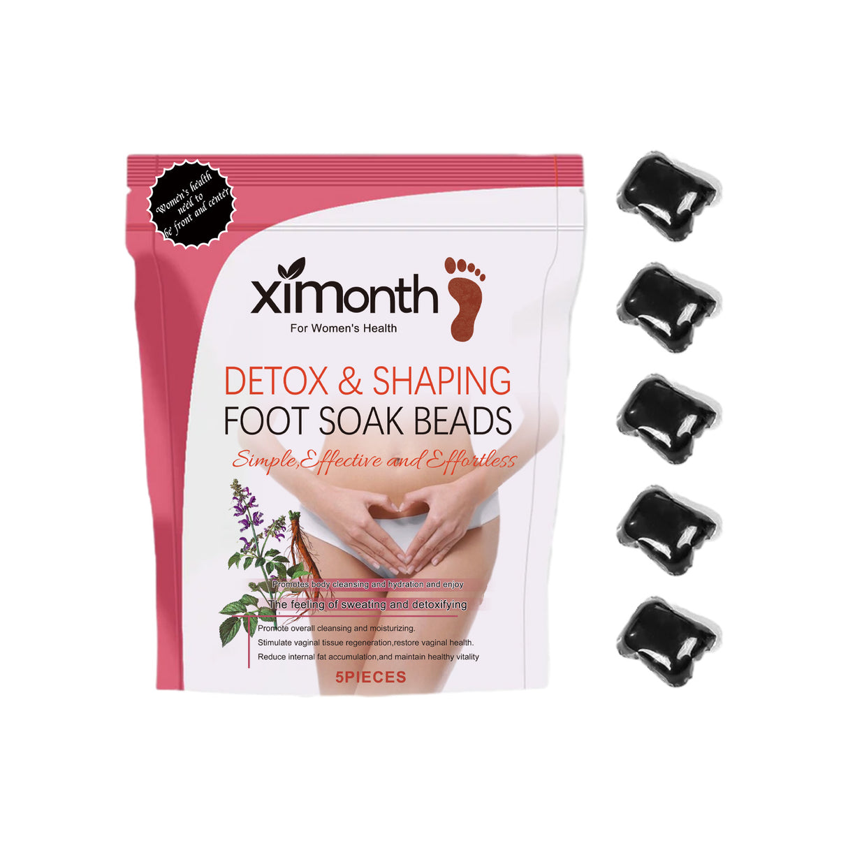 Detox & Shaping Foot Soak Beads, Clean Body Odor Relieve Itching Discomfort Moisturize Cold Foot Bath Gel - V.I.P Digital Presence