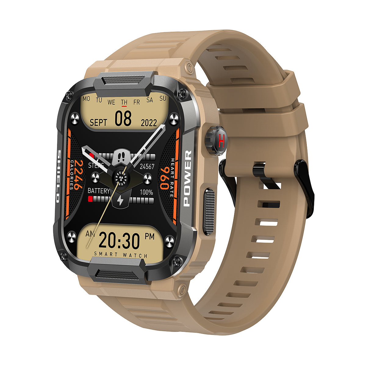 Smart bracelet MK66 Bluetooth call IP69 health monitoring super long endurance sleep monitoring sports watch - V.I.P Digital Presence