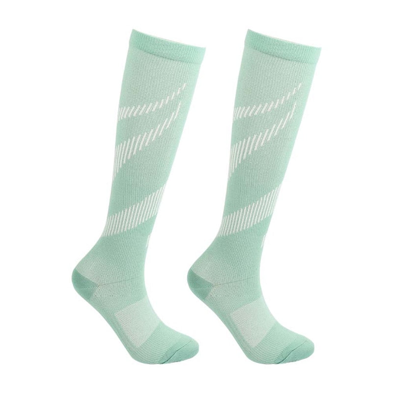 Compression Stocking Anti-slip Best for Basketball Football Outdoor Running Socks Women Men Travel Compression Socks - V.I.P Digital Presence