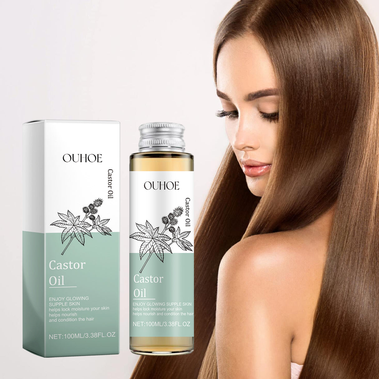 Castor Oil, Multi-Effect Massage Oil For Skin Whitening And Smoothing Hair - V.I.P Digital Presence