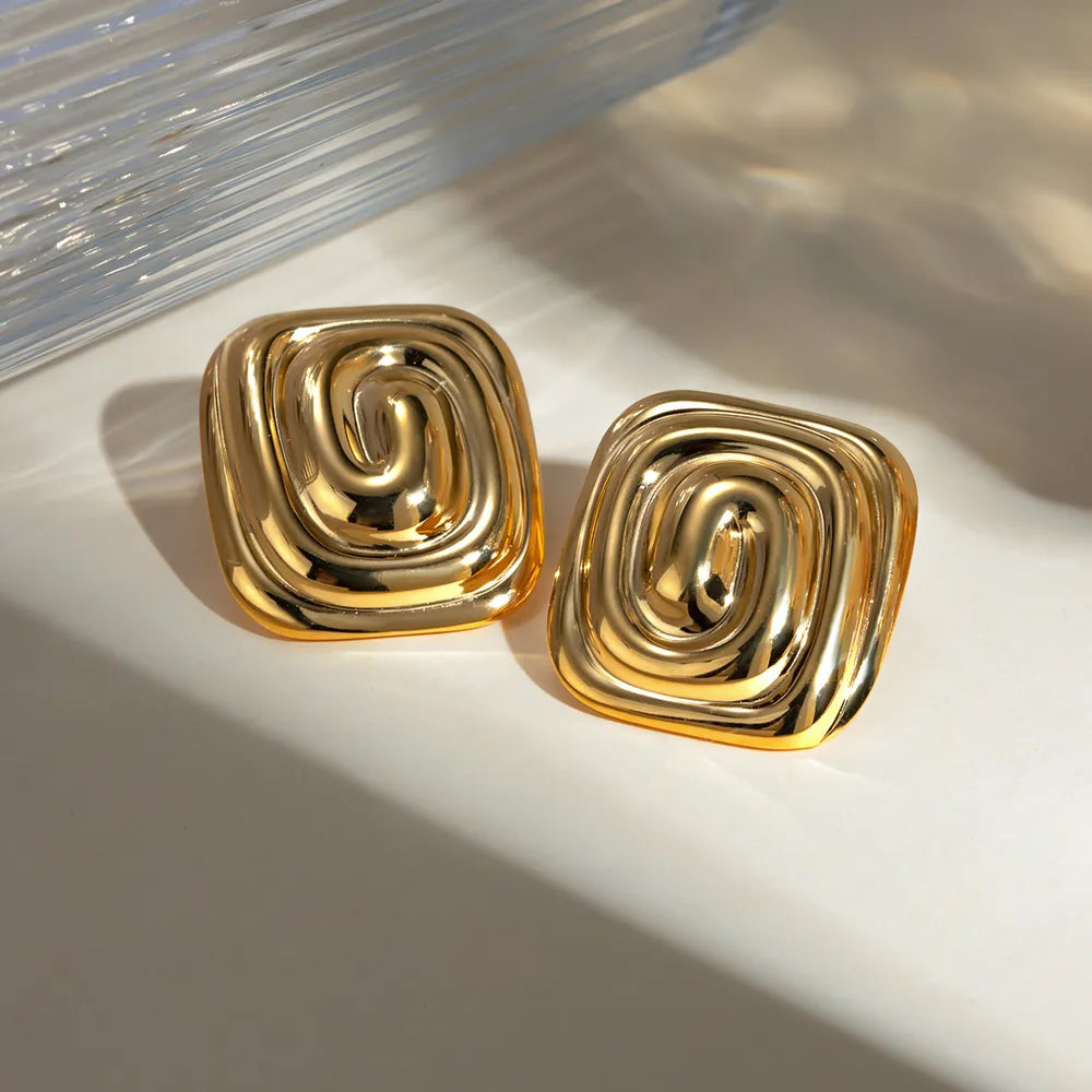 Stainless Steel Stud Earrings - V.I.P Digital Presence