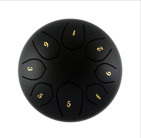 Tongue Drum 6 Inch Steel Tongue Drum Set 8 Tune Hand Pan Drum Pad Tank Sticks Carrying Bag Percussion Instruments Accessories - V.I.P Digital Presence