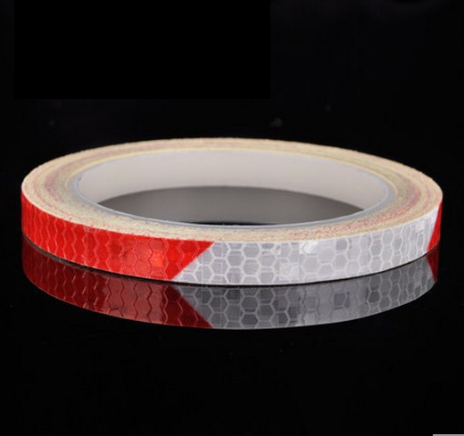 Bicycle reflective stickers mountain bike bicycle motorcycle fluorescent decal tape safety warning riding accessories - V.I.P Digital Presence