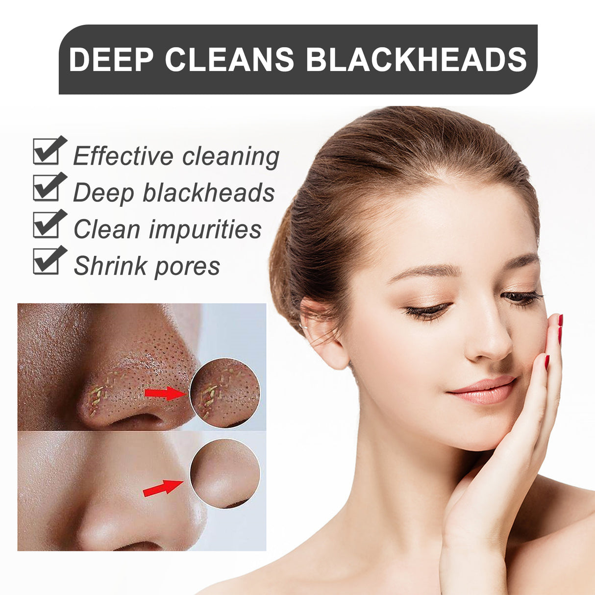 Blackhead Cleansing Cream Skin Oil Blackheads Acne Exfoliating Cleansing Repair Pore Tearing Nose Patch - V.I.P Digital Presence