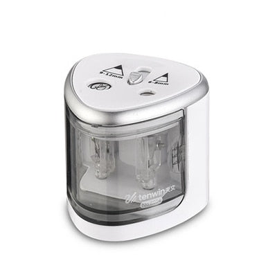 New Automatic pencil sharpener Two-hole Electric Switch Pencil Sharpener stationery Home Office School Supplies - V.I.P Digital Presence